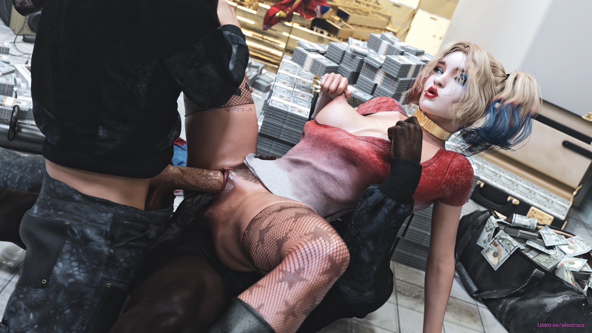 Parting gift Harley Quinn 3d Porn 3d Girl 3dnsfw 2