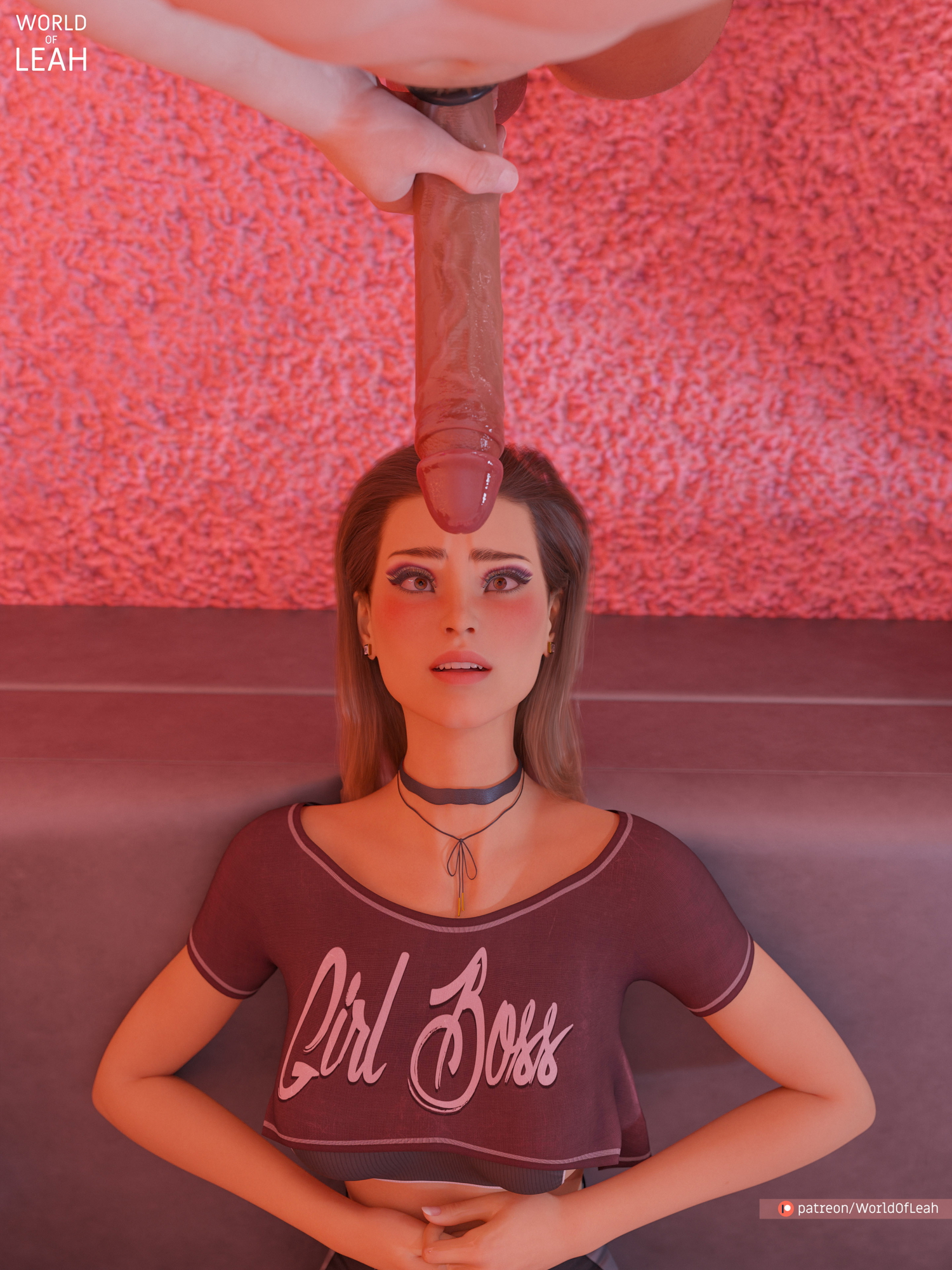 Alexa having second thoughts about this massive cock  Teen 3d Girl 1girl Photorealistic Big Cock Huge Cock Cfnm Massive Cock Bwc