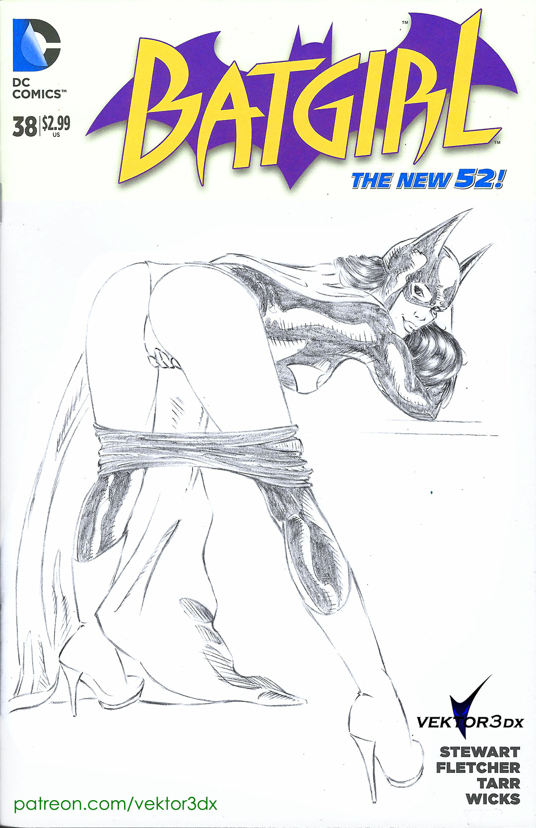 BatGirl white cover commission Batgirl Dc Comics Costume Cosplay Rule34