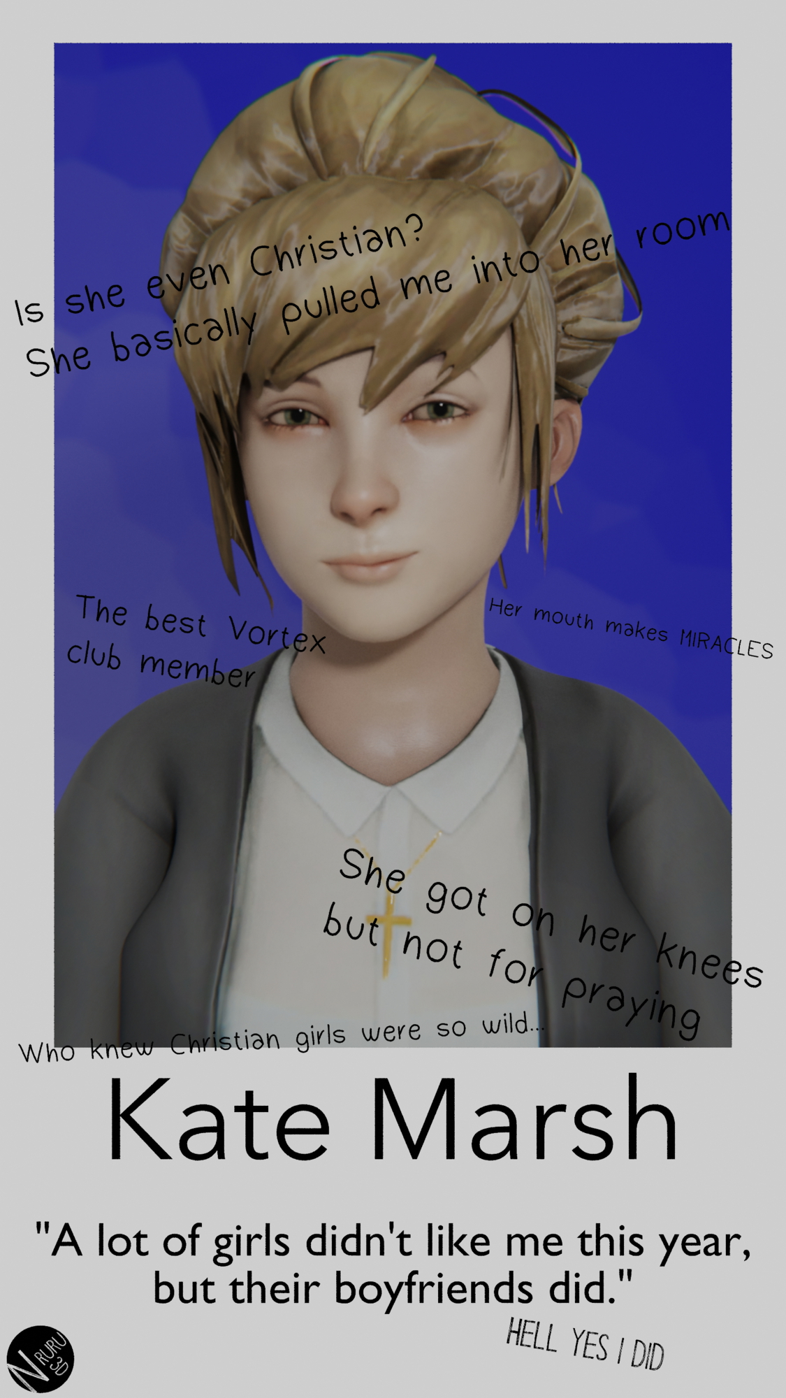 Kate Marsh Kate Marsh Life Is Strange Close Up Writings 4