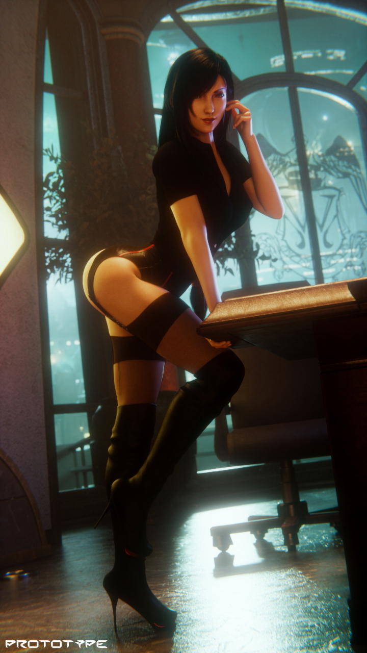 tifa office Tifa Lockhart Tifa Final Fantasy Final Fantasy 7 Remake Final Fantasy 7 Final Fantasy VII 