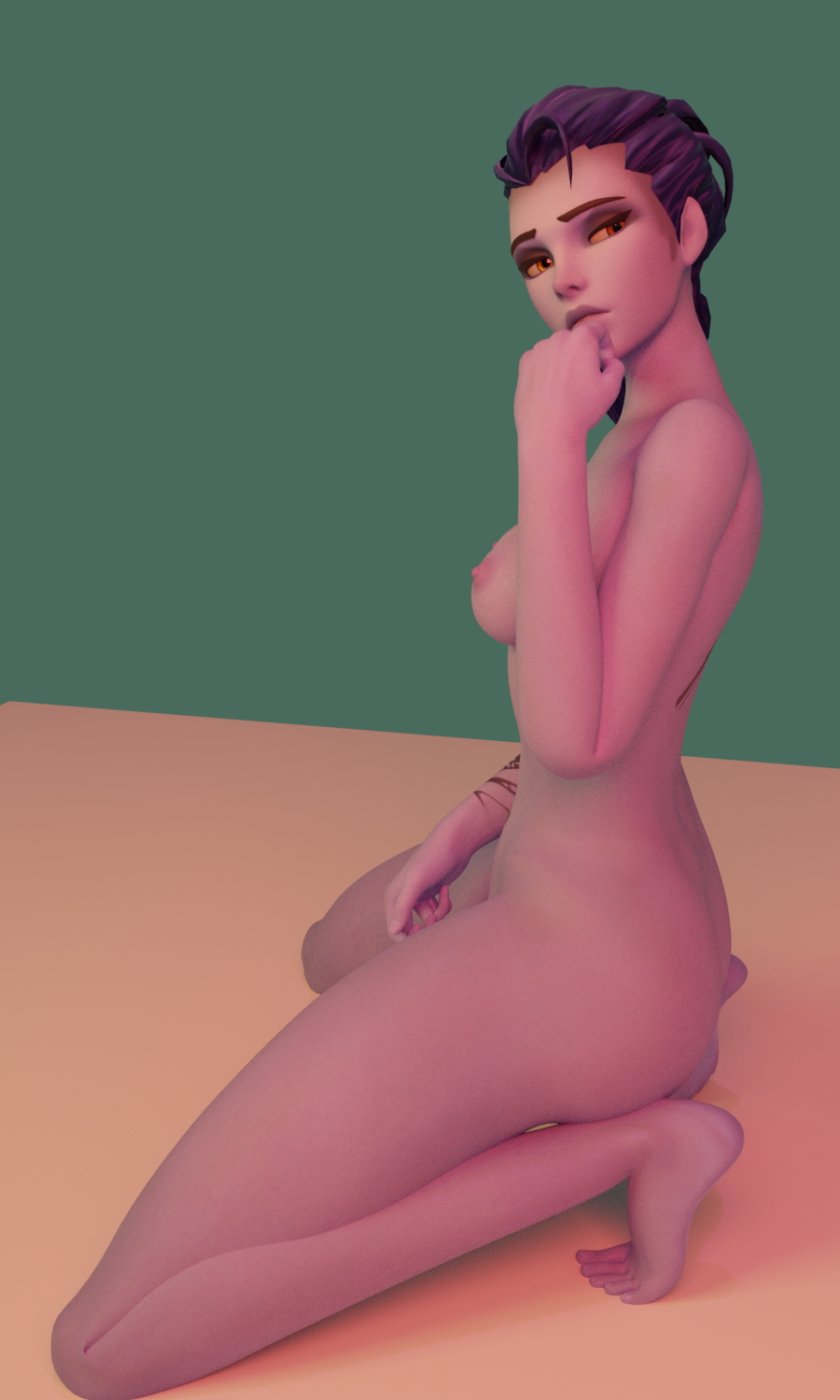colorsunrelated and colors2 Widowmaker Overwatch 