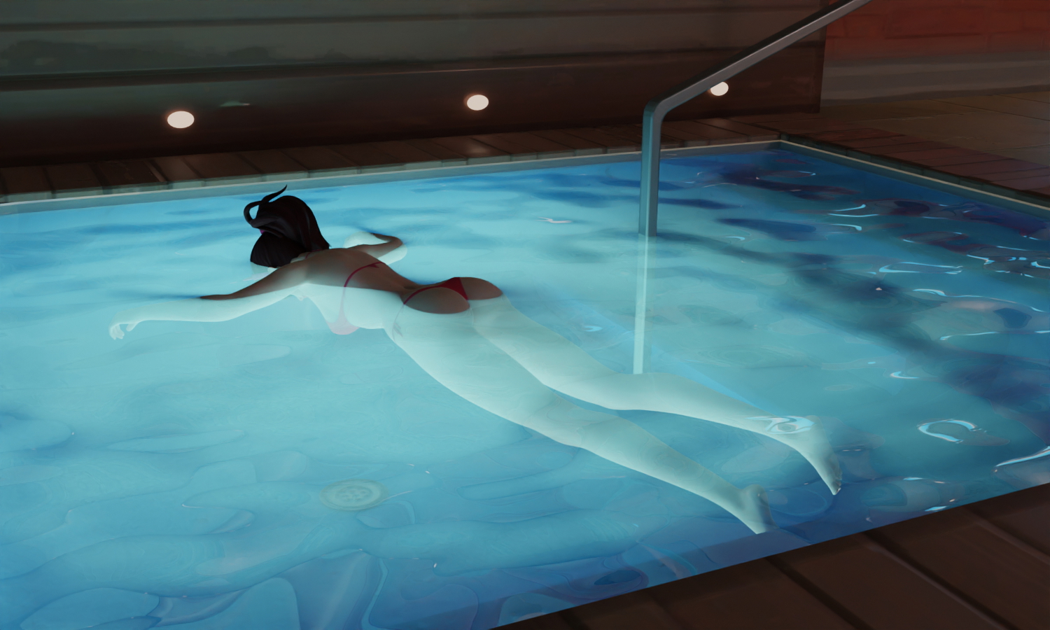 imshaking Overwatch Dva (overwatch) Pinup Pool