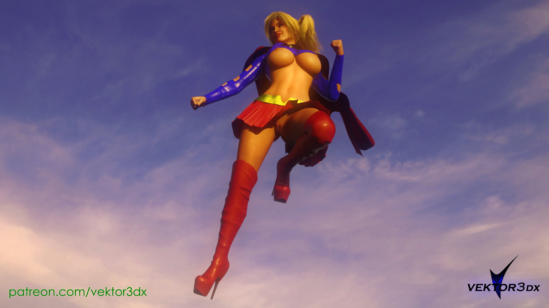 Exciting announcement: I ve begun work on a new comic book! This will be in a sort of  shared universe  as my previous SuperHard comic book.

So here I m presenting a production still of a new protagonist  Canta.

Much  much more  very very soon!

Get all my uncensored  movies  comics  and images:
https://patreon.com/vektor3dx

Or you can get some of the movies and comics individually on Affect3d:
https://affect3dstore.com/artist/vektor

Thanks for looking!