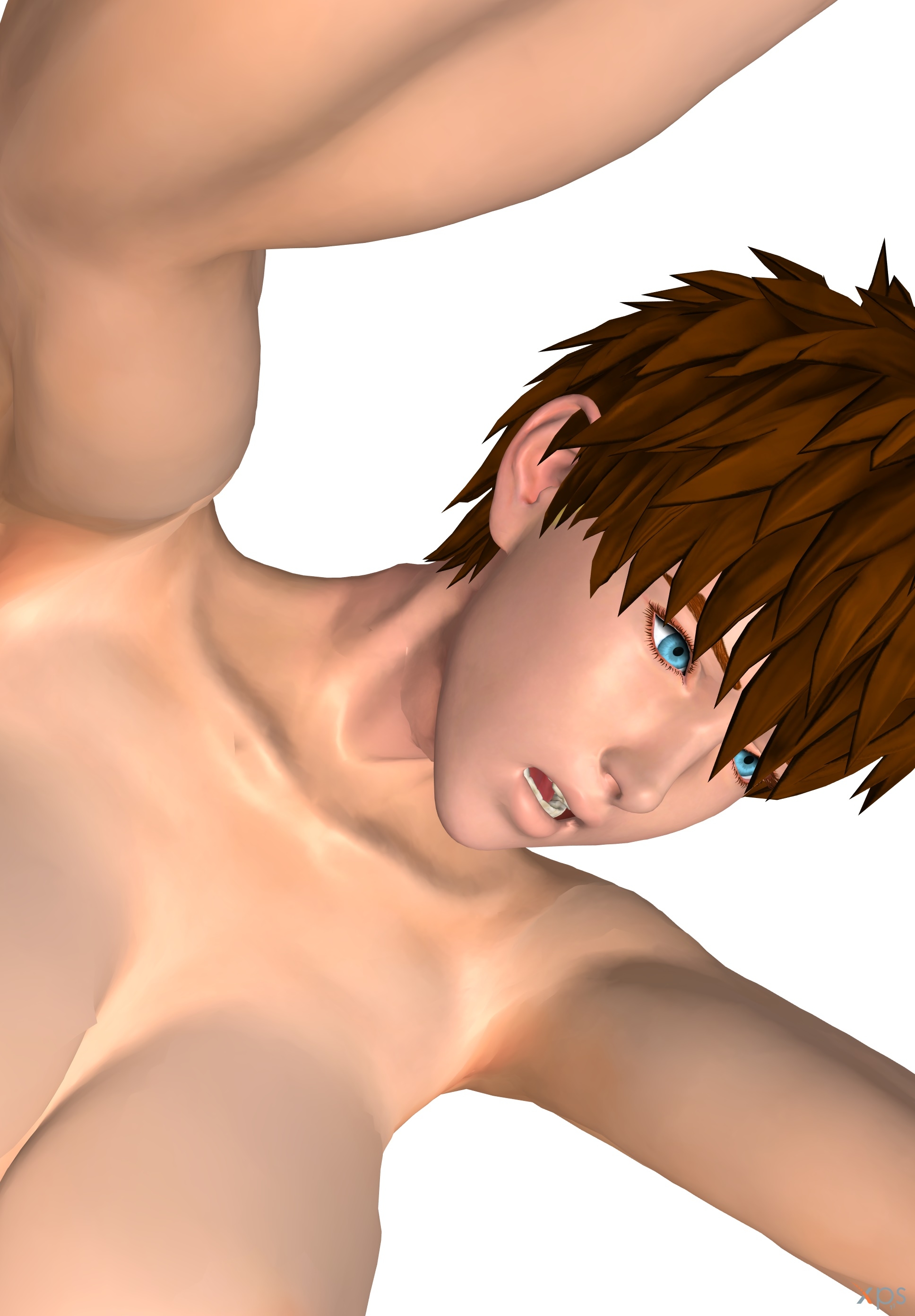 Katrina (my OC)  Xnalara Blender3d Original Character Lewd Muscular Girl Tomboy 12