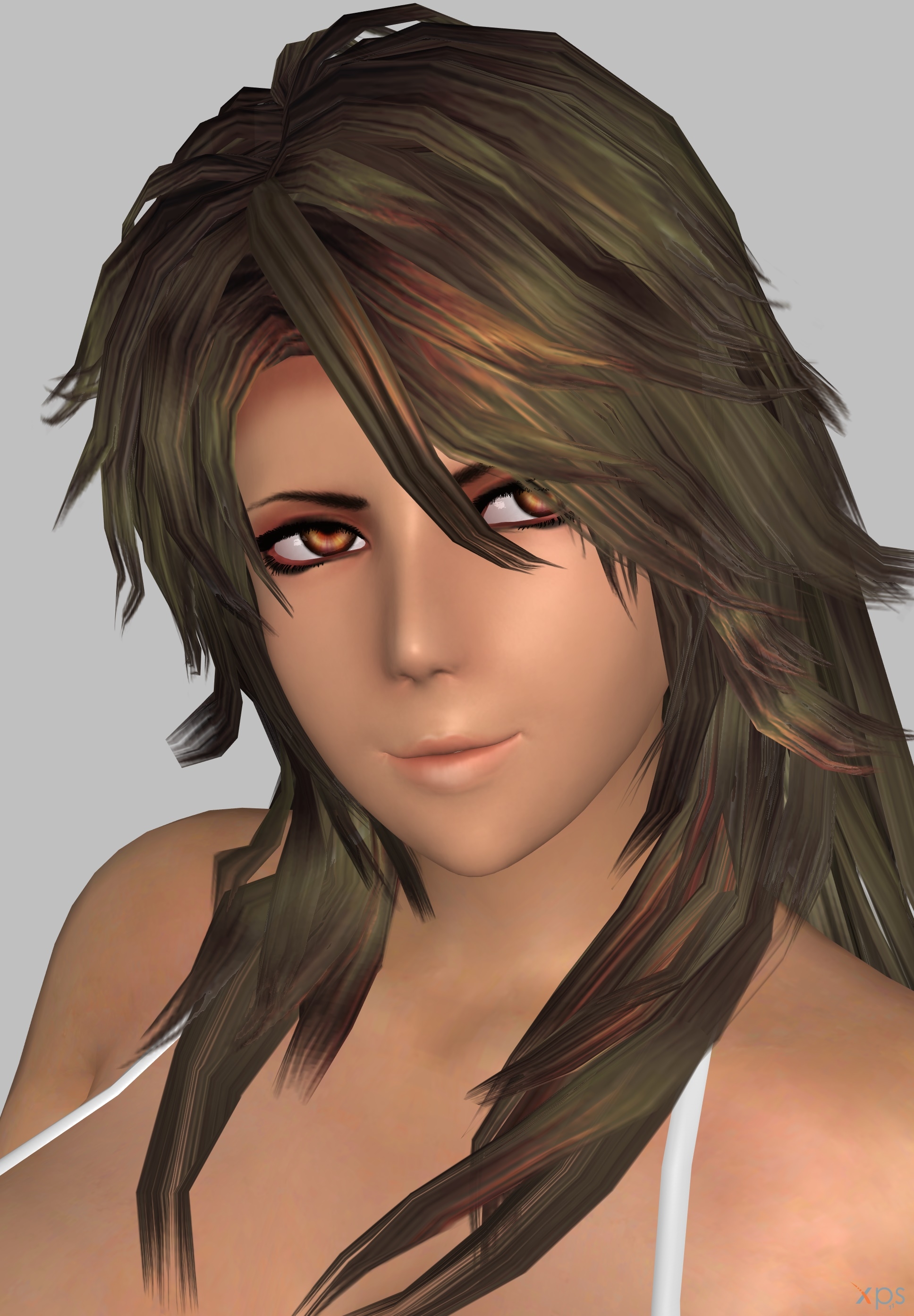 Ela (My OC)  Xnalara Blender3d Original Character Lewd Latina