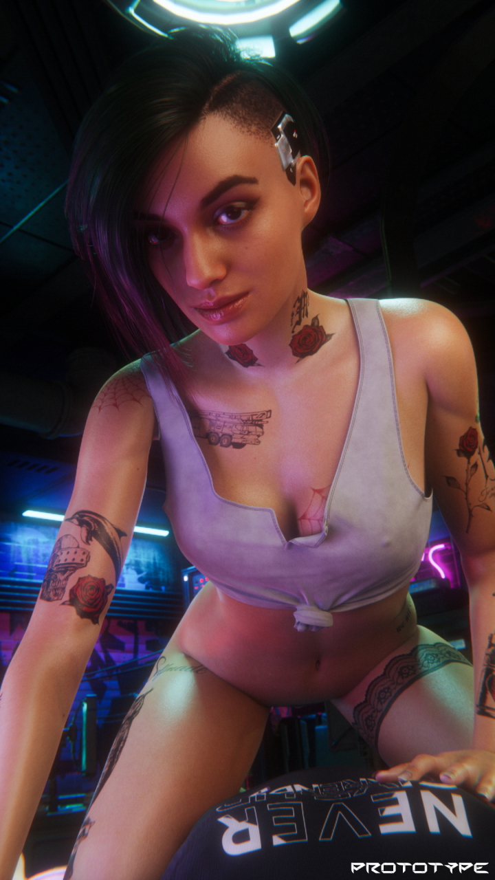 judy tease Judy Alvarez Cyberpunk2077 Cyberpunk 2077 Cyberpunk Cyberpunk2077fanart