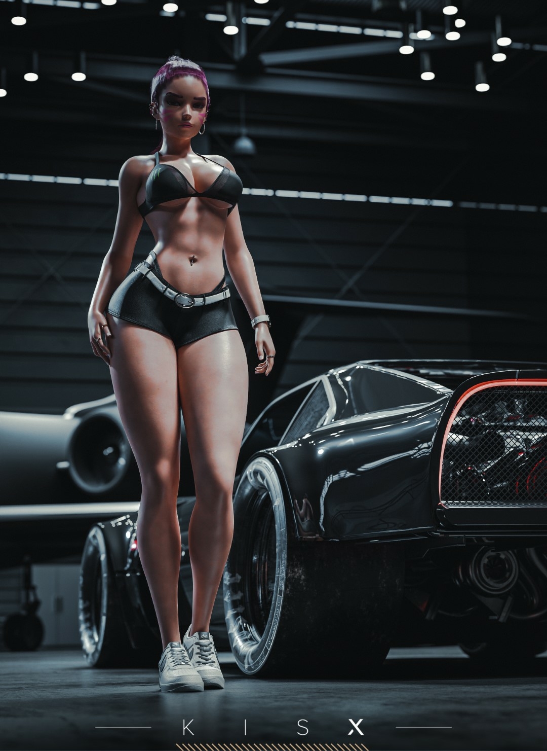 A very diva DVa 💎 (Part 1) Dva (overwatch) Overwatch 3d Girl Big Tits Sexy Sfw Big Booty Outfit Car Poster