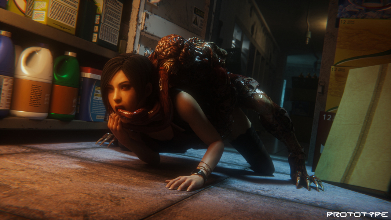 ada ambush Ada Wong Resident Evil Resident Evil 2 Remake Resident Evil 2 Licker  2