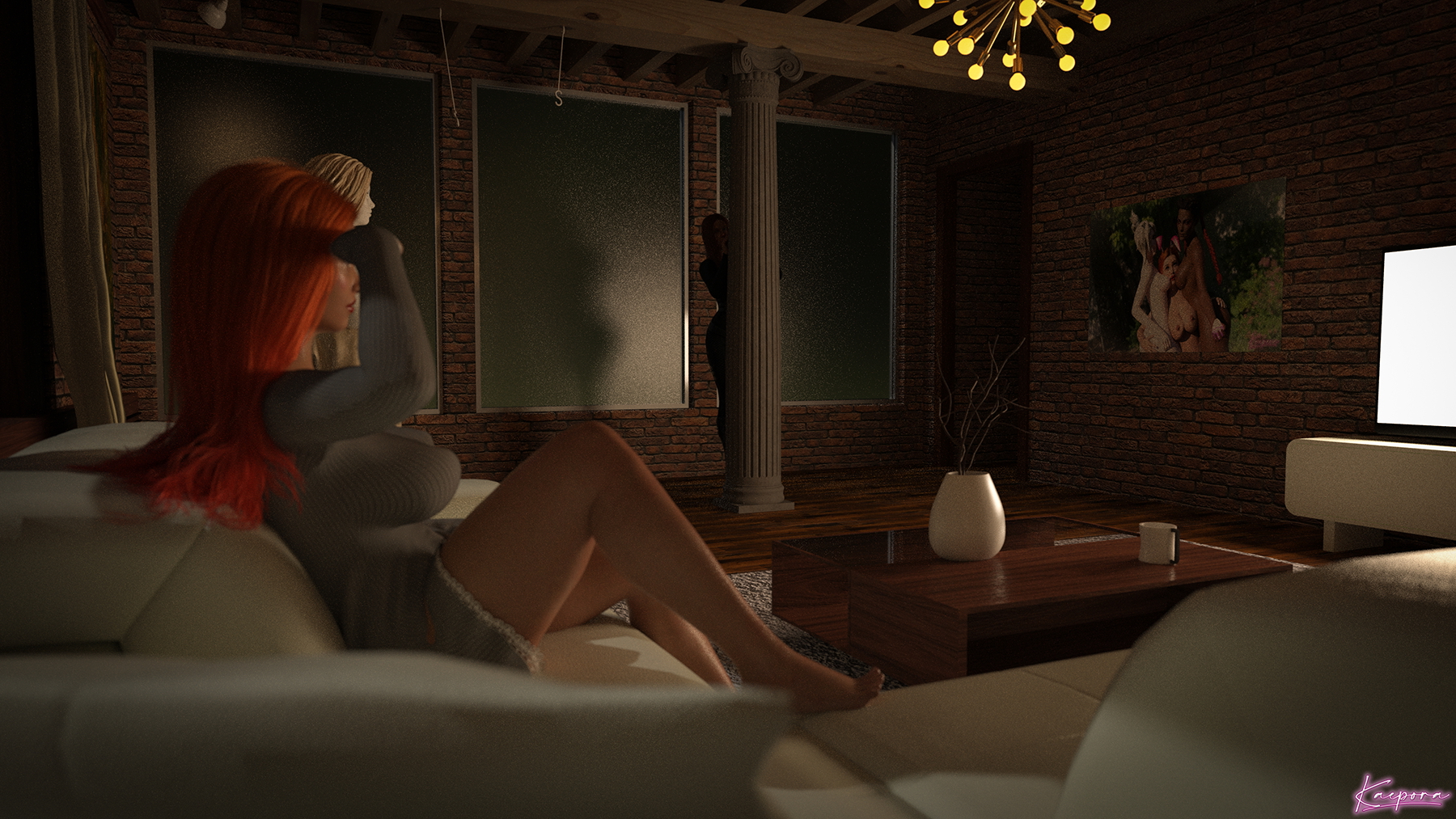 Attempting Thieft Natasha Romanoff Marvel Futanari Blowjob 3