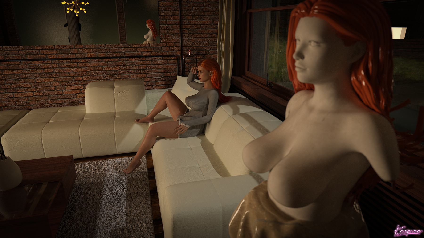 Attempting Thieft Natasha Romanoff Marvel Futanari Blowjob 5