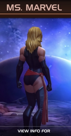 Marvel/DC Mobile Characters  3d Girl 6