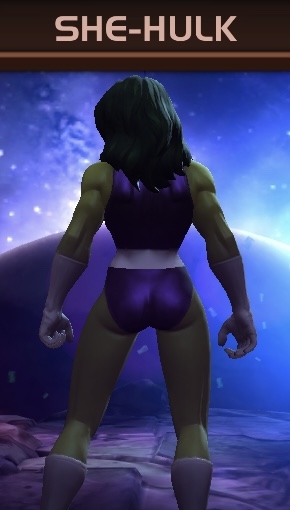 Marvel/DC Mobile Characters  3d Girl 8