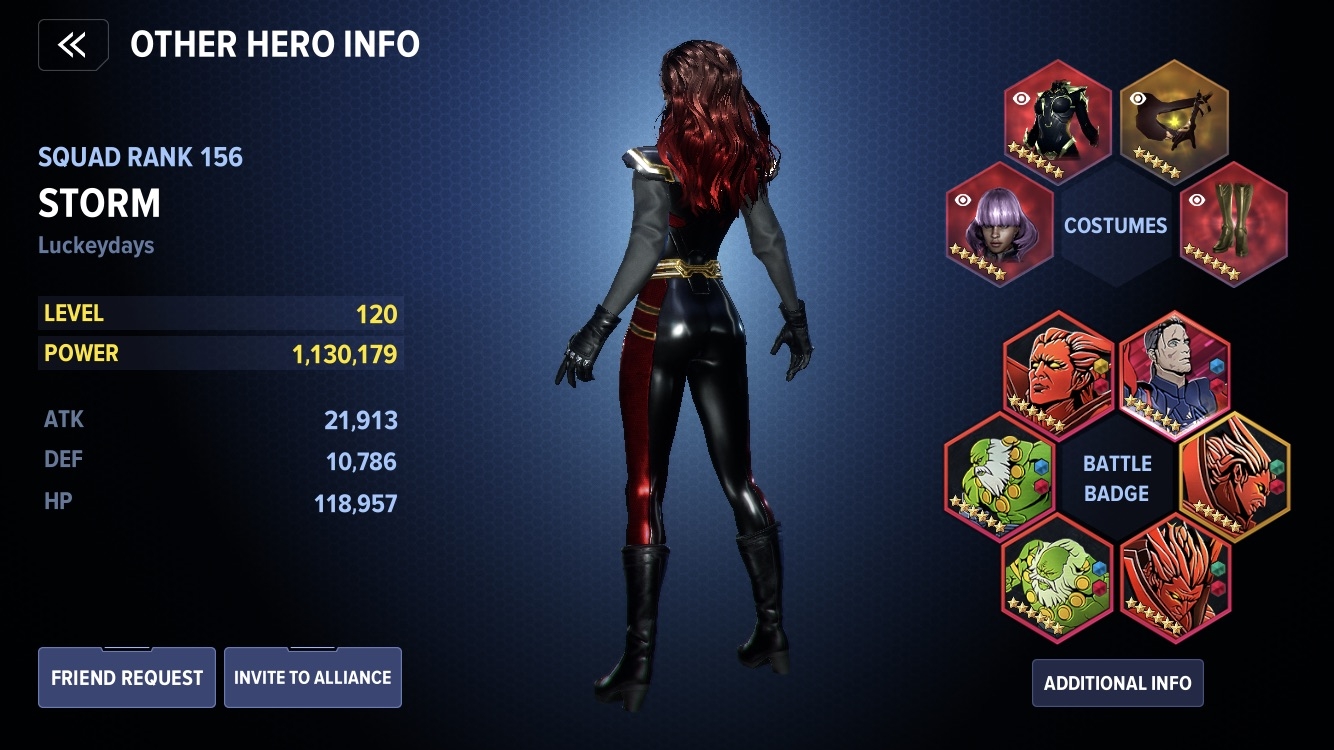 Marvel/DC Mobile Characters  3d Girl 9