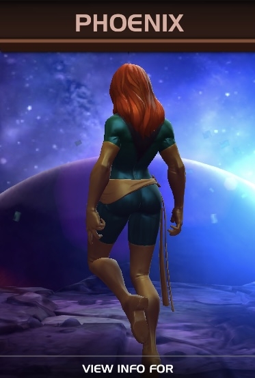 Marvel/DC Mobile Characters  3d Girl 18
