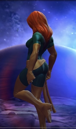 Marvel/DC Mobile Characters  3d Girl 22