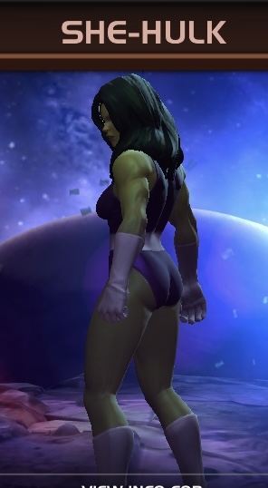 Marvel/DC Mobile Characters  3d Girl 40