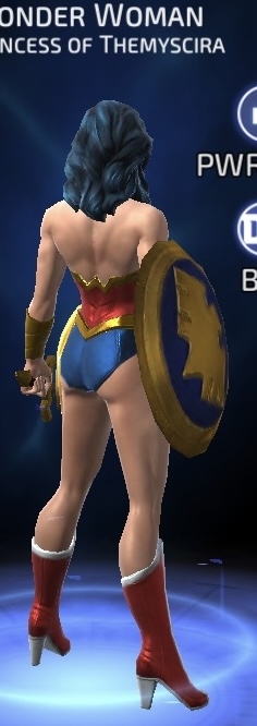 Marvel/DC Mobile Characters  3d Girl 47