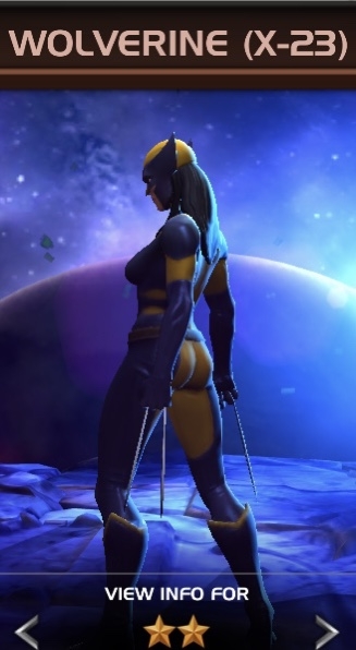 Marvel/DC Mobile Characters  3d Girl 49
