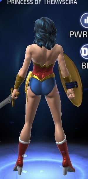 Marvel/DC Mobile Characters  3d Girl 57