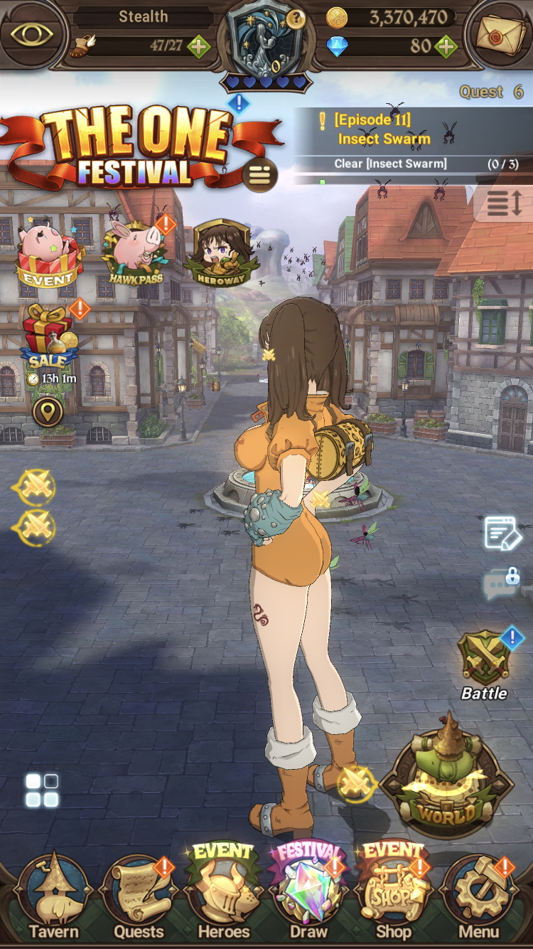 7 Deadly Sins Mobile  3d Girl 9