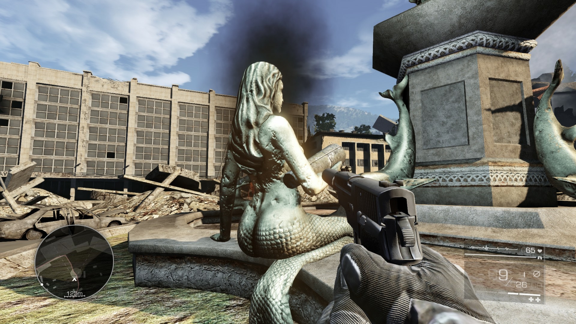 Sniper Ghost Warrior 2 Statue  3d Girl 2