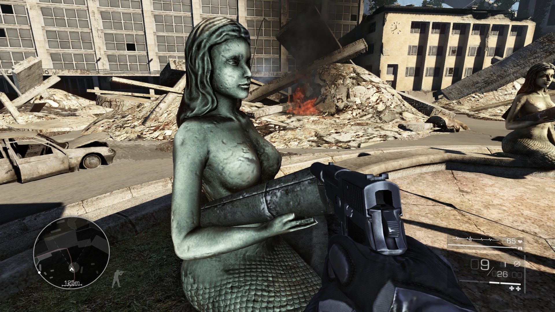 Sniper Ghost Warrior 2 Statue  3d Girl 11
