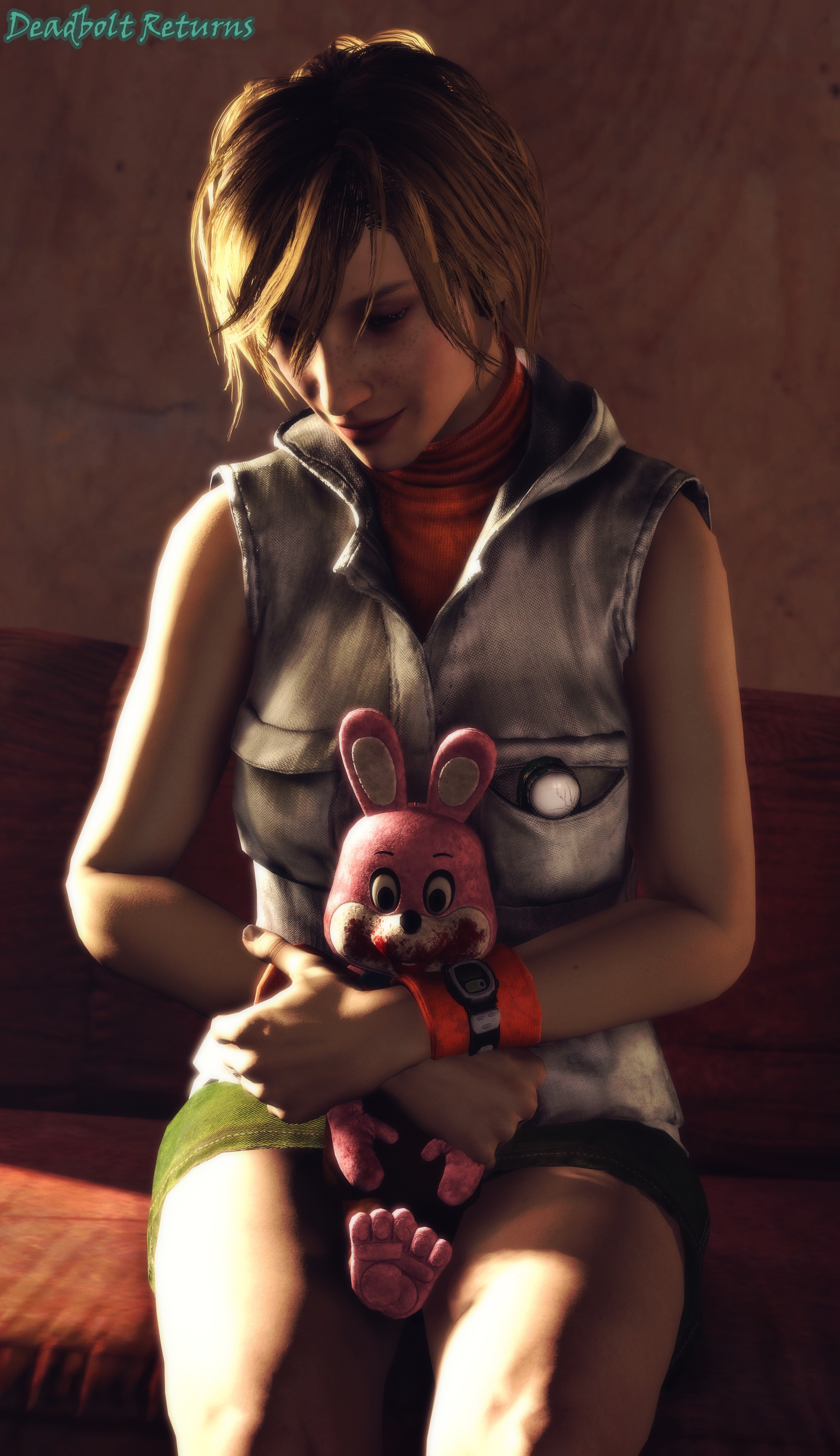 Heather Mason Couch Photoshoot [Safe for Work] Heather Mason Silent Hill Silent Hill 3 Sfm Source Filmmaker 6