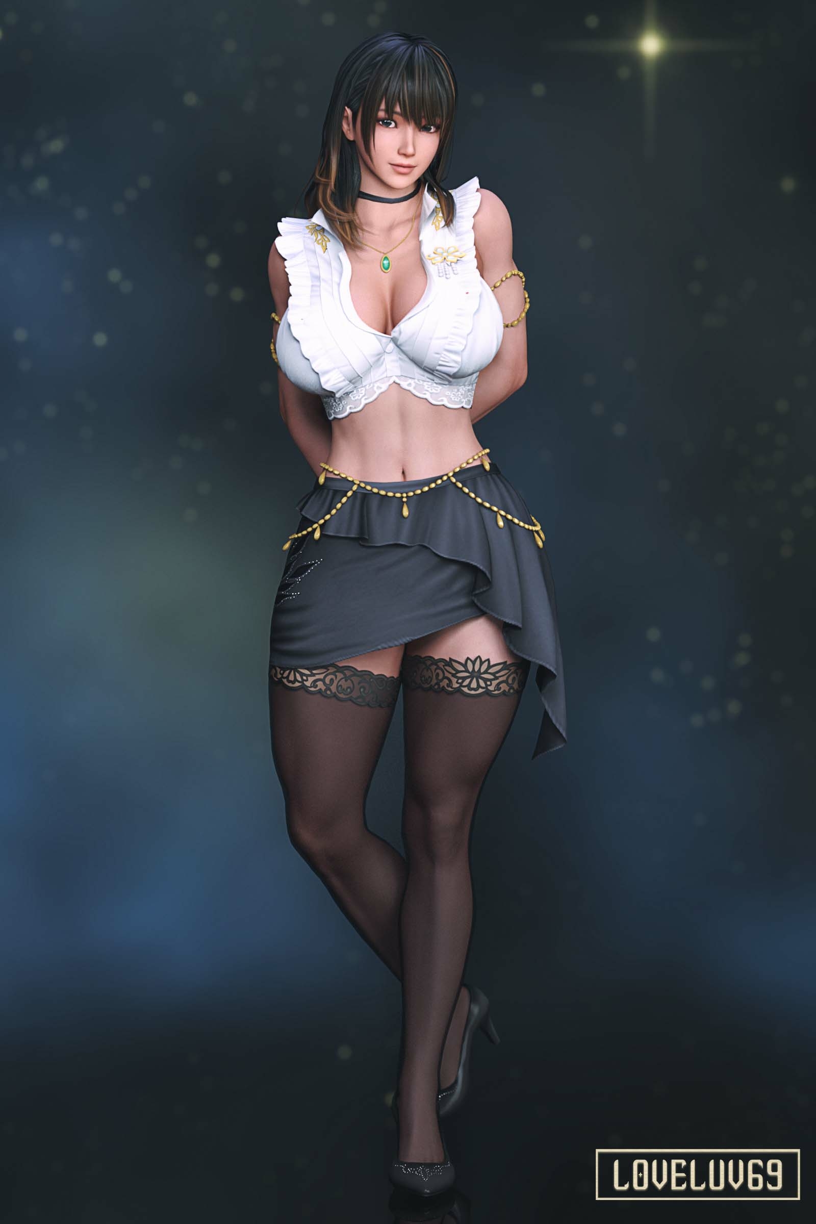 Nanami Doa Dead Or Alive Nanami Pinup Big Tits Big Breasts Curvy 2