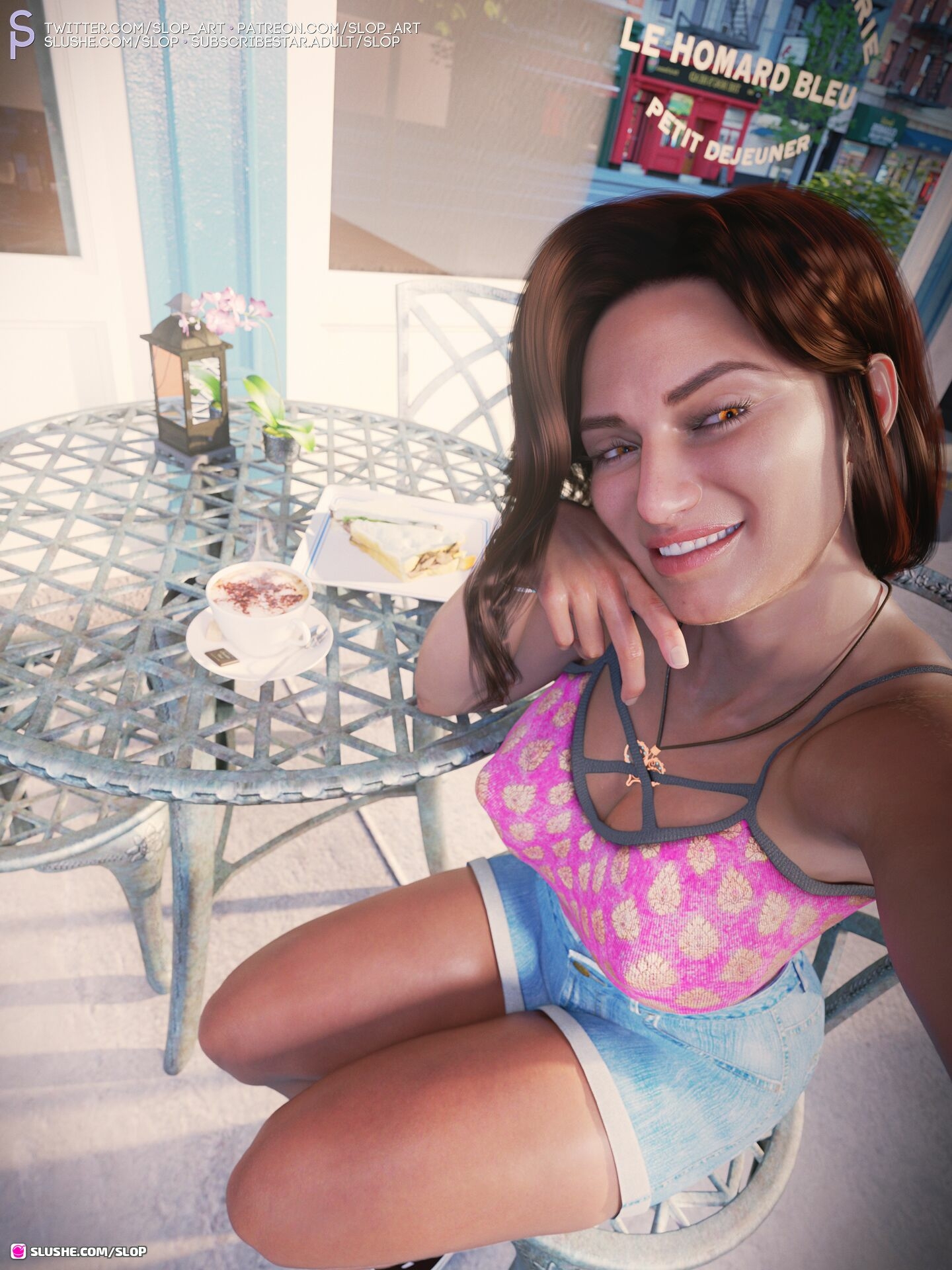 Social Media Alice Laffut Linde Witteveen Amaya Tahan Nina Broughton Mia Bošnjak Shemale Futa Dickgirl Femboy Big Tits Outside Gym Social Media 13