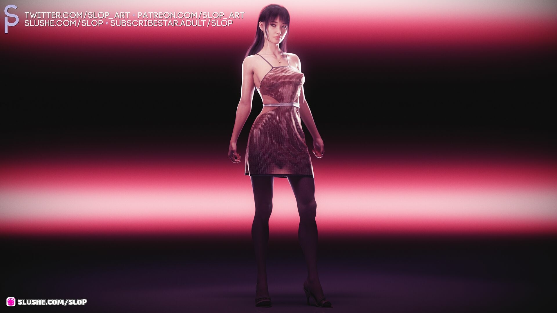Dressed Alice Laffut Amaya Tahan Nina Broughton Mia Bošnjak Daria Chernova Claudia Broughton Yuna Shemale Futa Dickgirl Femboy Party Dress Huge Tits Big Tits Fashion 3