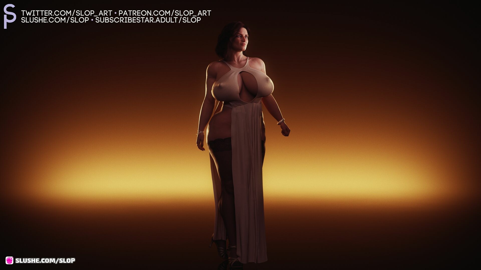 Dressed Alice Laffut Amaya Tahan Nina Broughton Mia Bošnjak Daria Chernova Claudia Broughton Yuna Shemale Futa Dickgirl Femboy Party Dress Huge Tits Big Tits Fashion 6