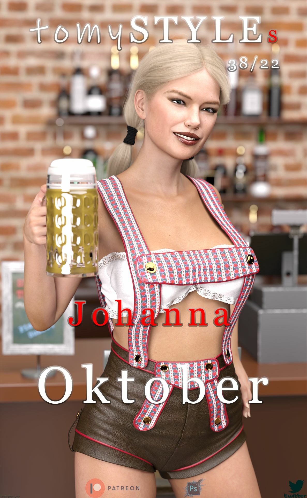 tomySTYLEs Johanna - Oktober  3d Girl 3dnsfw Nude Nsfw