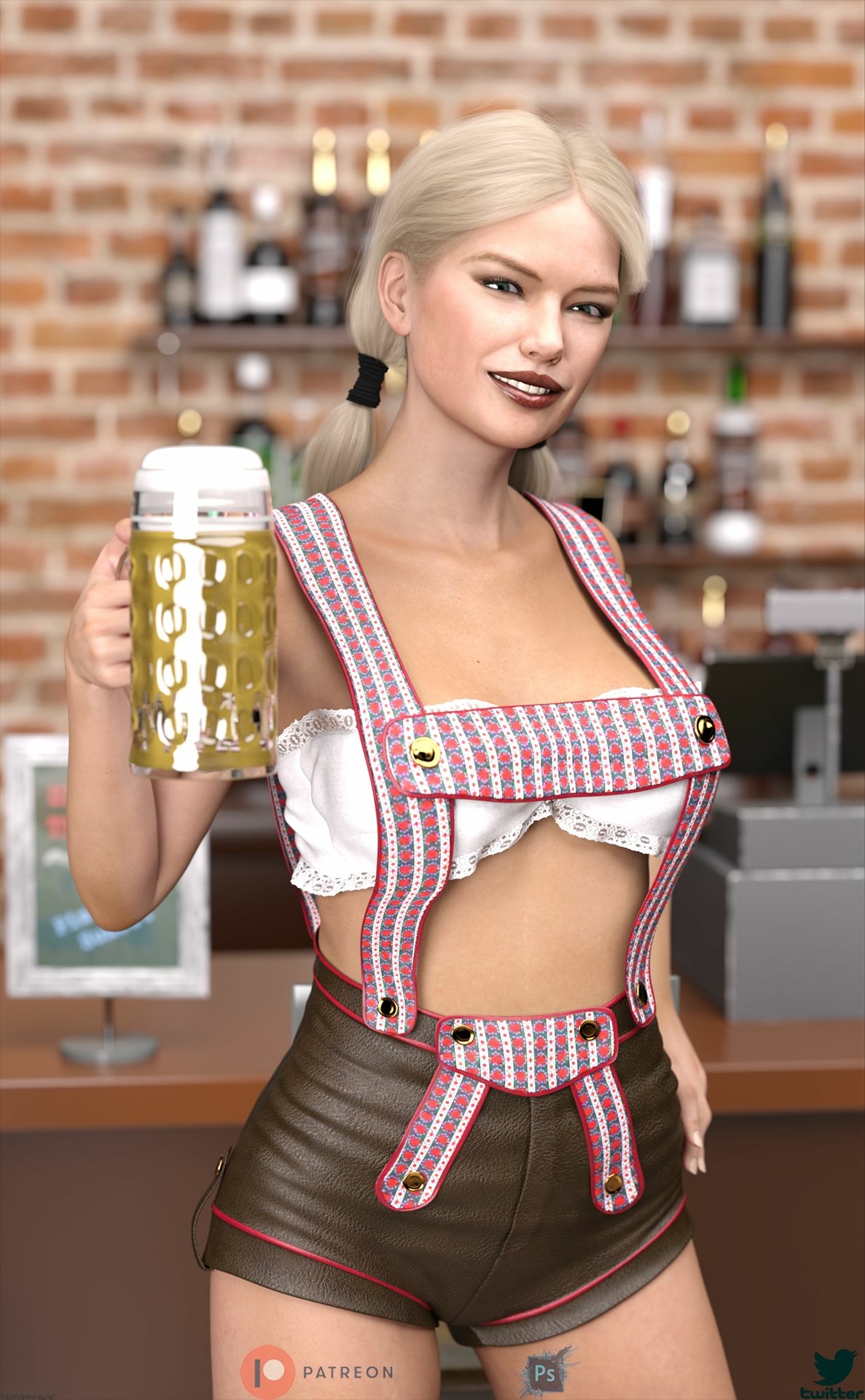 tomySTYLEs Johanna - Oktober  3d Girl 3dnsfw Nude Nsfw 2