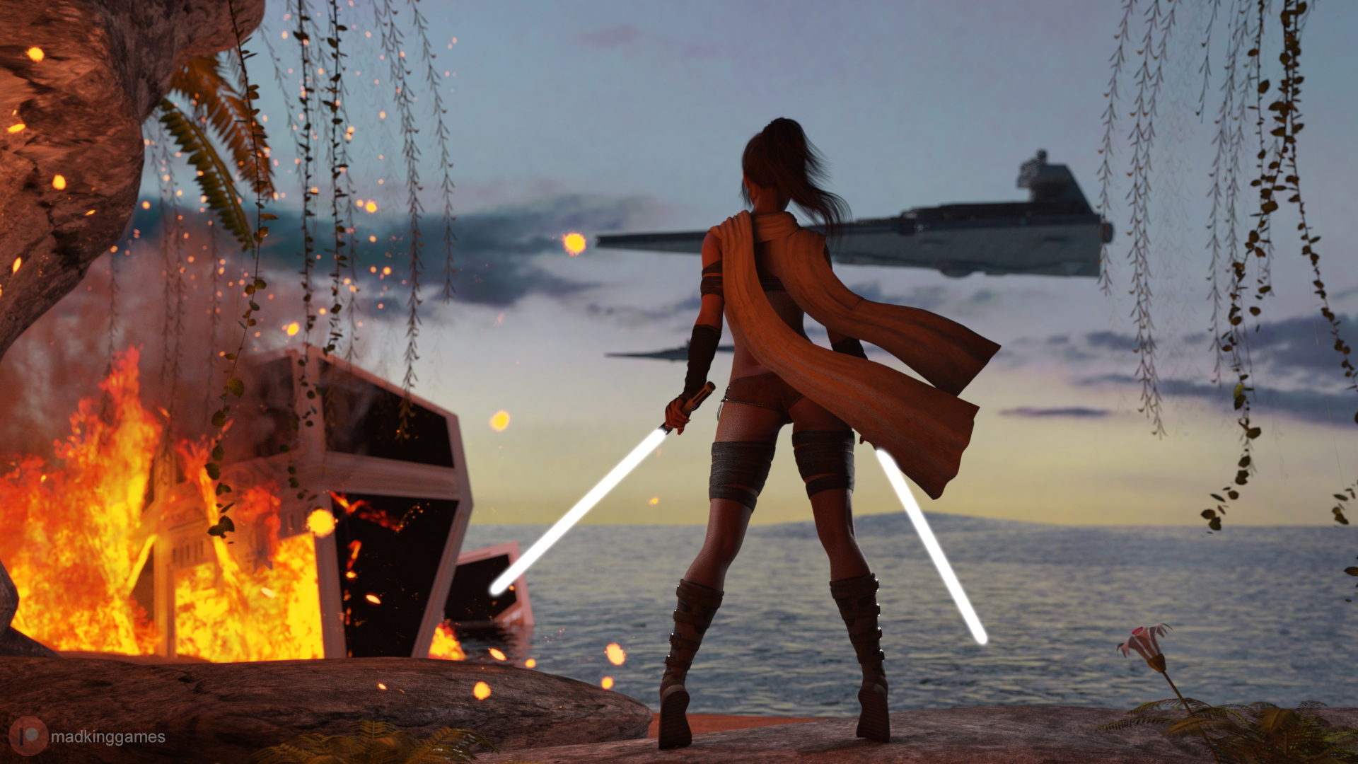 4th May SW - Passion runs through veins  Sexy Leggings Sci-fi 2
