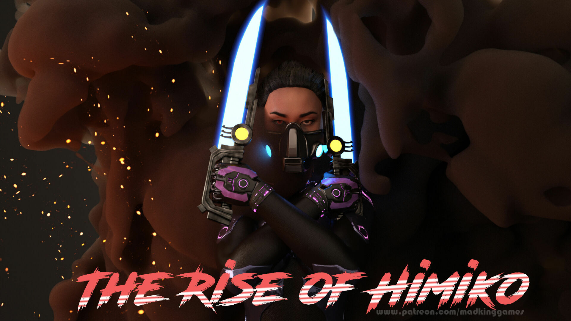 The Rise of Himiko - Intro  Sexy Sci-fi Comic Fingering Pussy Soldier Robot