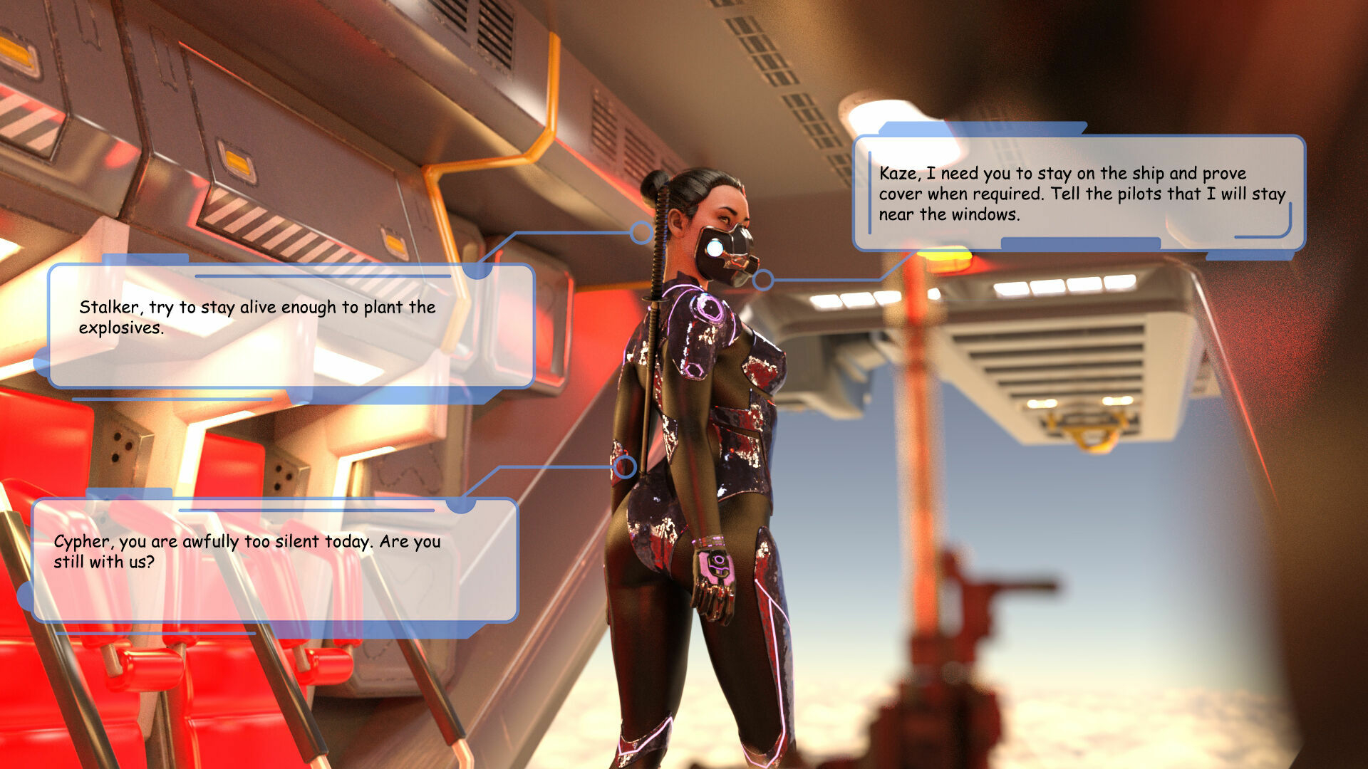 The Rise of Himiko - Intro  Sexy Sci-fi Comic Fingering Pussy Soldier Robot 18