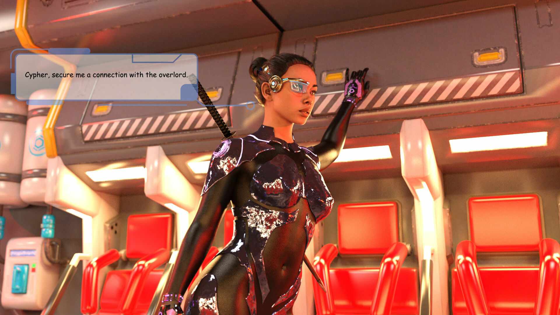 The Rise of Himiko - Intro  Sexy Sci-fi Comic Fingering Pussy Soldier Robot 53