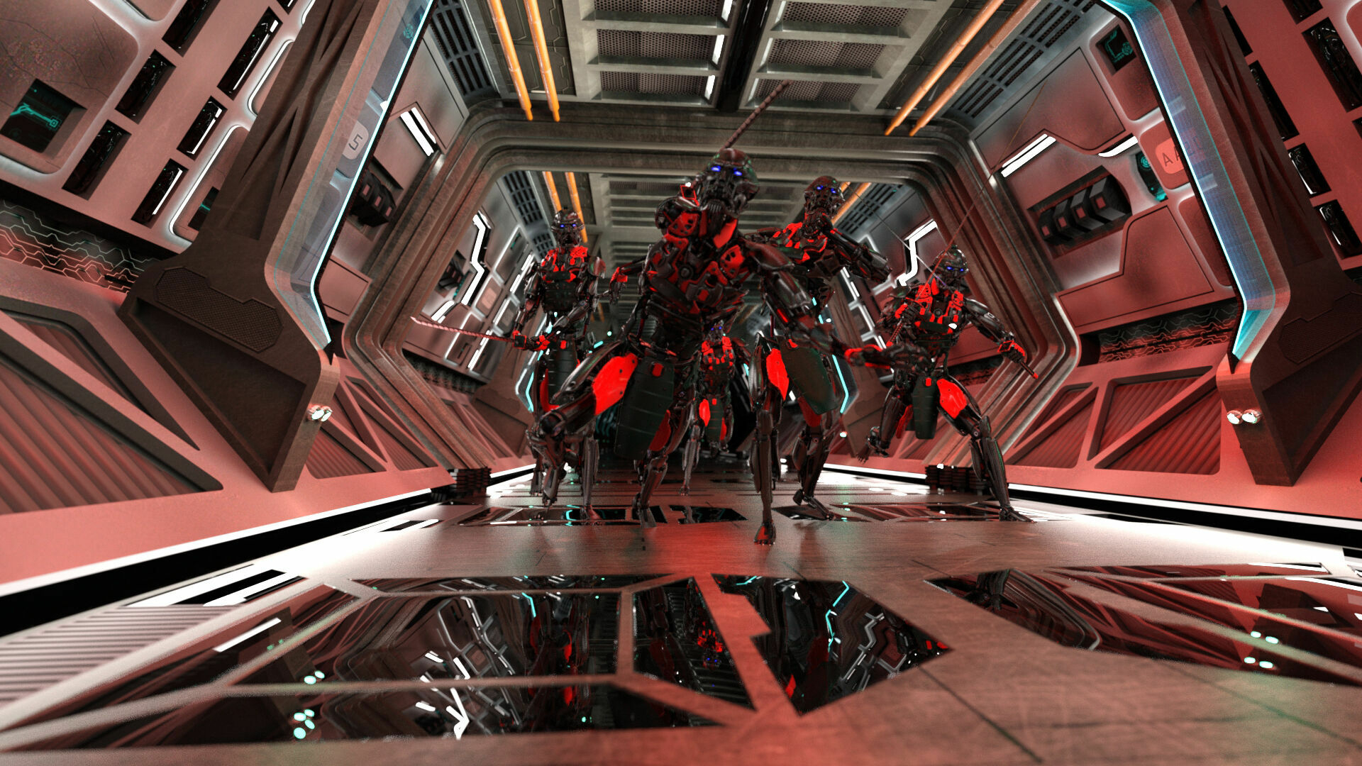 The Rise of Himiko - Intro  Sexy Sci-fi Comic Fingering Pussy Soldier Robot 54