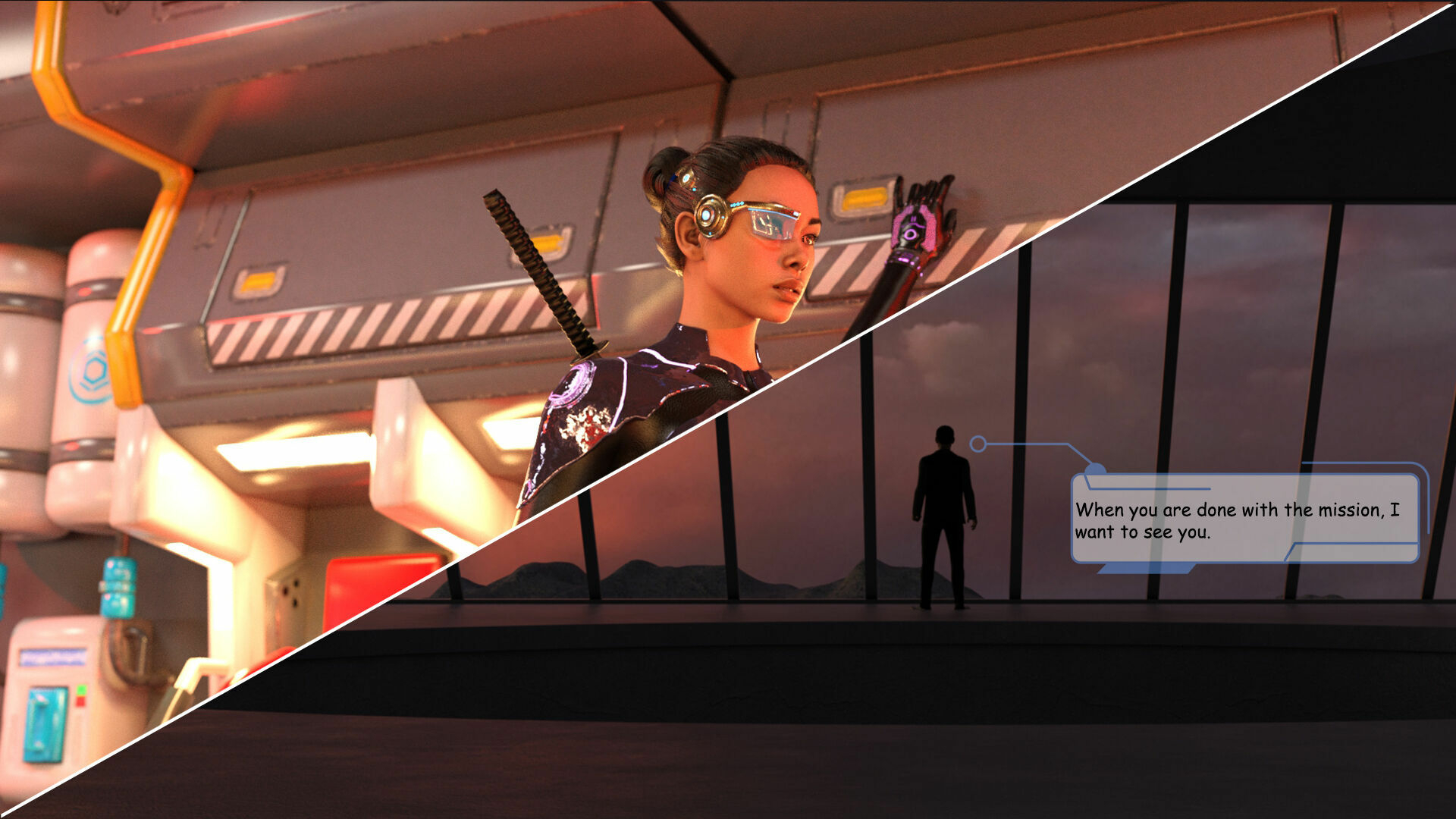 The Rise of Himiko - Intro  Sexy Sci-fi Comic Fingering Pussy Soldier Robot 58