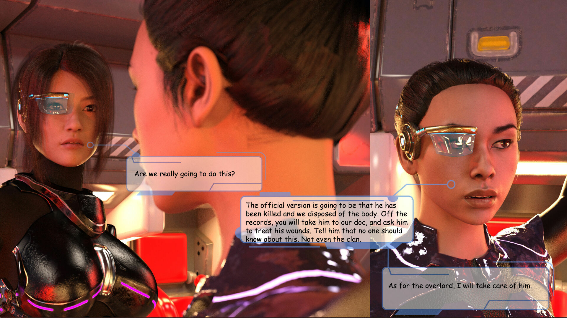 The Rise of Himiko - Intro  Sexy Sci-fi Comic Fingering Pussy Soldier Robot 59