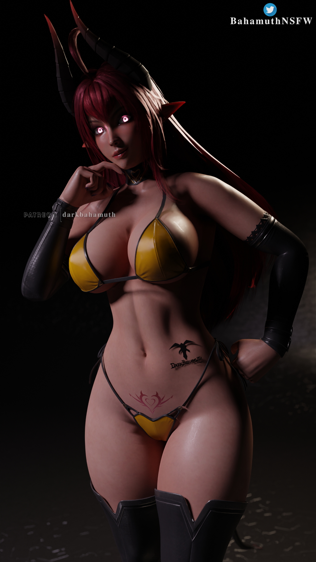 Daemon Girl Pose Daemon Girl 