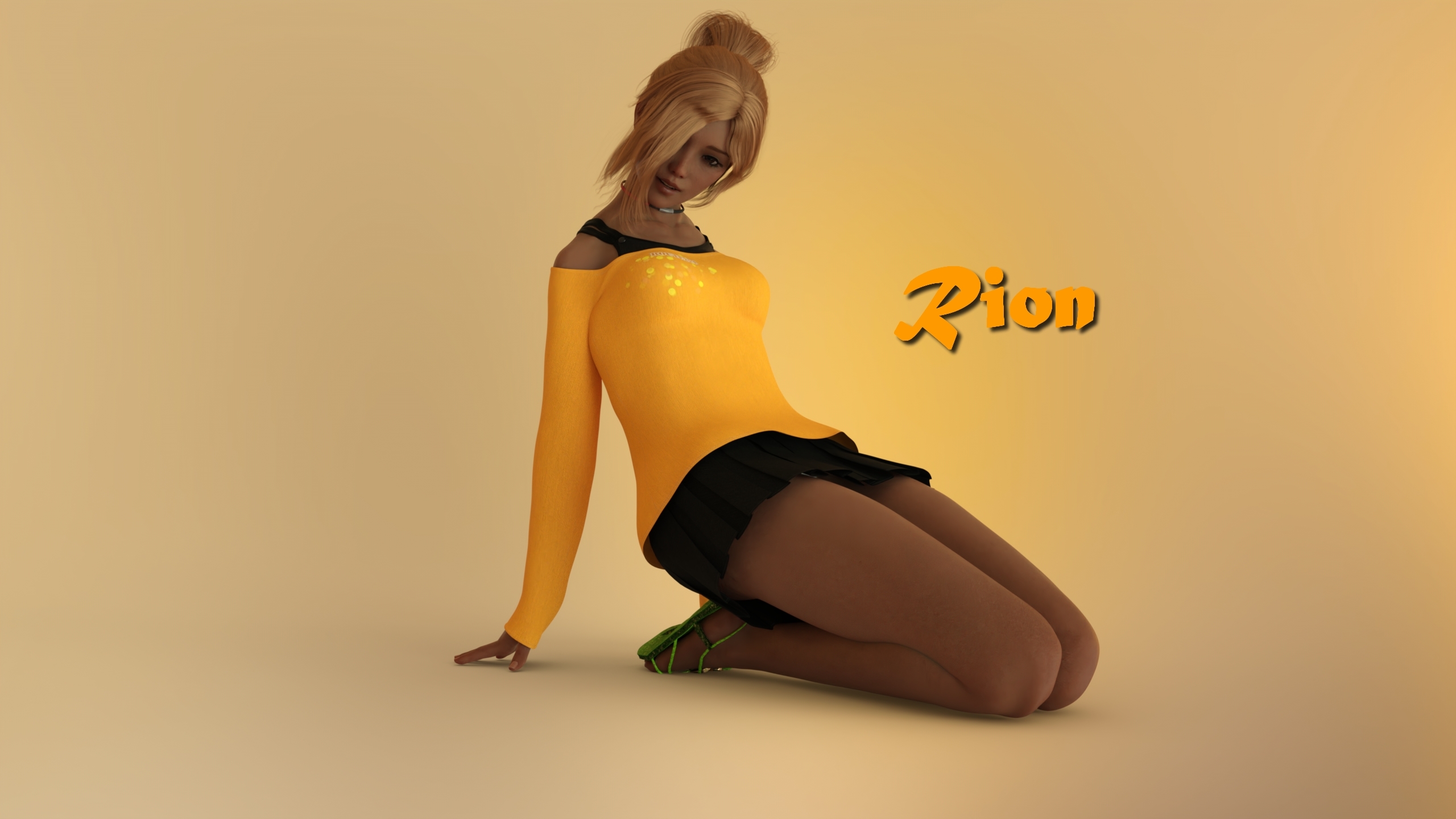 Sandstorm Female Characters Erastorm: Sandstorm #maddie Rion Nora Foxy Easter Bunny Suit 2