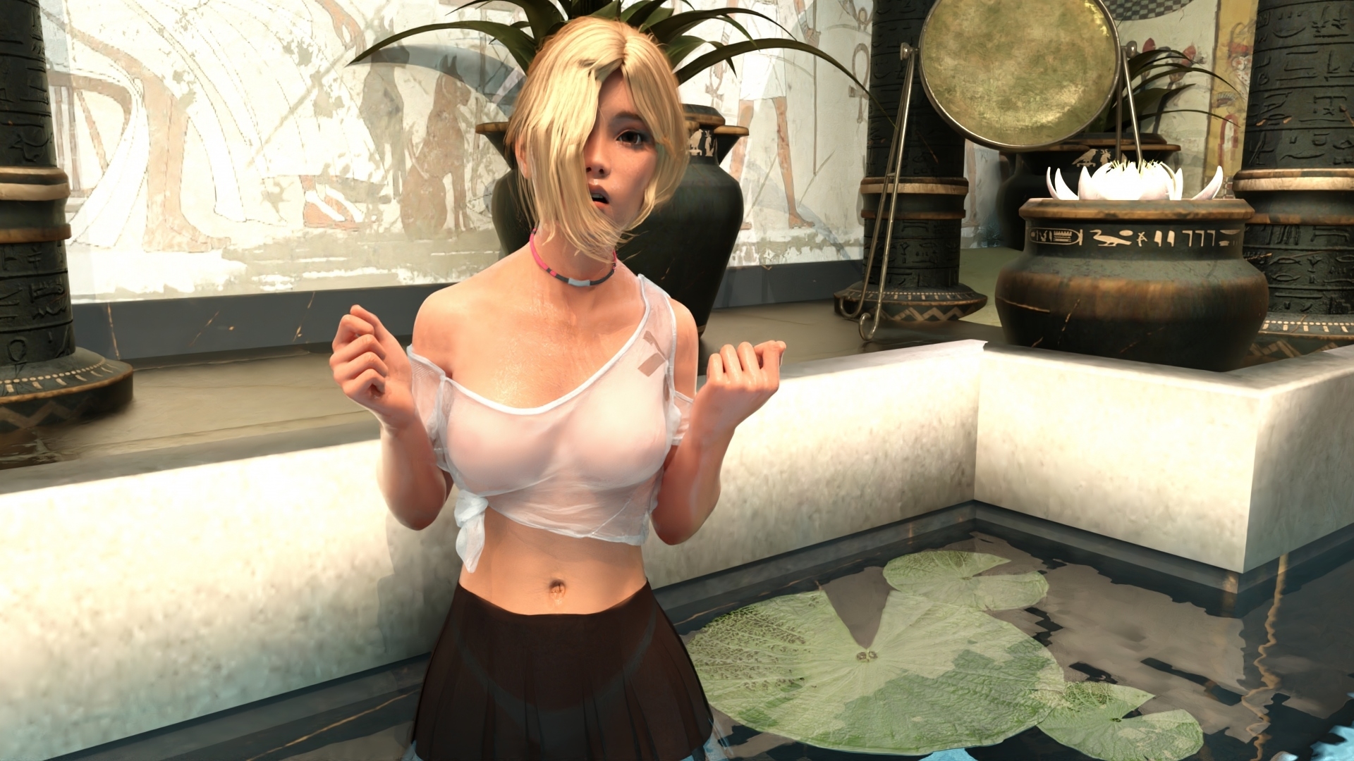 Sandstorm Preview-2 Erastorm: Sandstorm #maddie Rion Nora Wet Blowjob Desert Bikini Cosplay 2