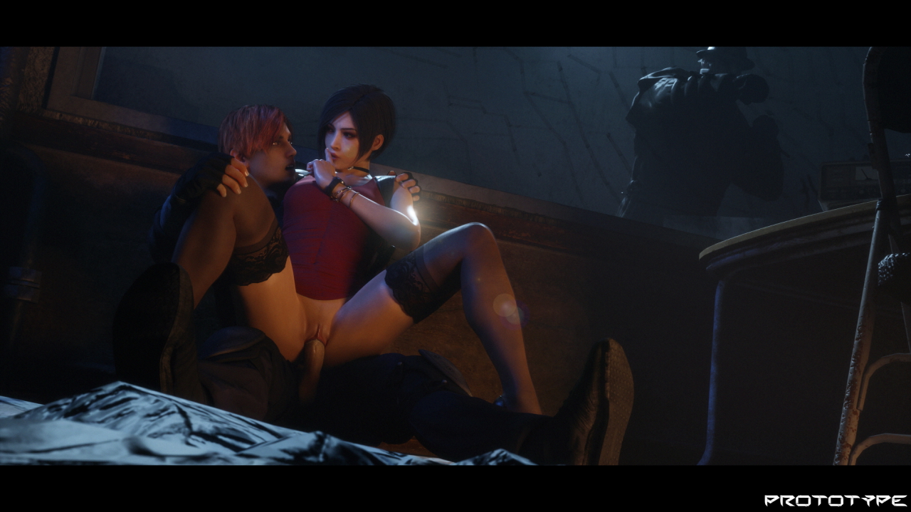 Ada Leon hidden reverse cowgirl Ada Wong Leon Kennedy Leon Resident Evil Resident Evil 2 Remake Resident Evil 2 