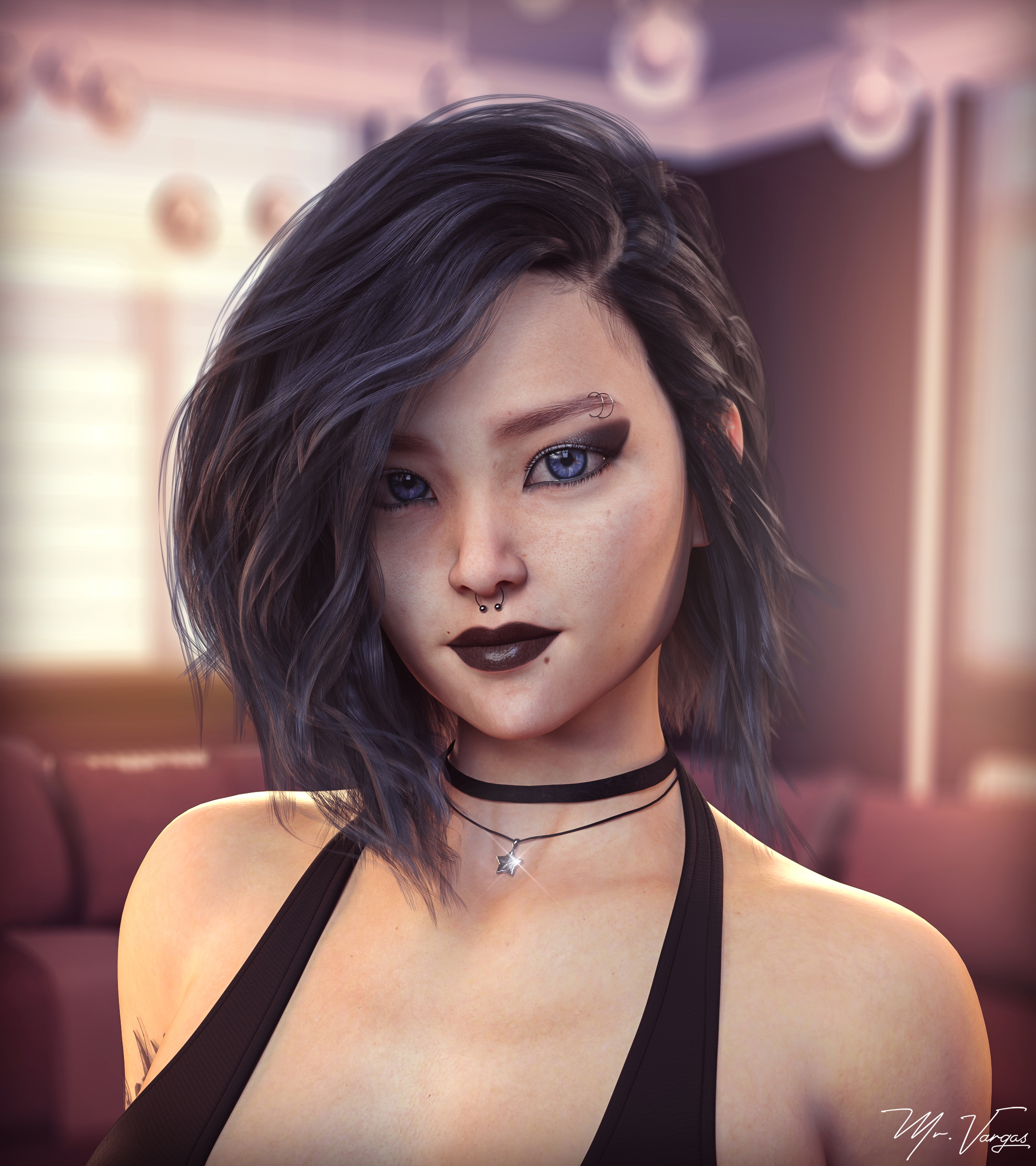 VN Fanart-1  3dnsfw Adult Games Fanart Original Character Small Tits Big Tits Milf Petite Big Ass Lesbian Bikini Party Dress Nude Cum Covered 42