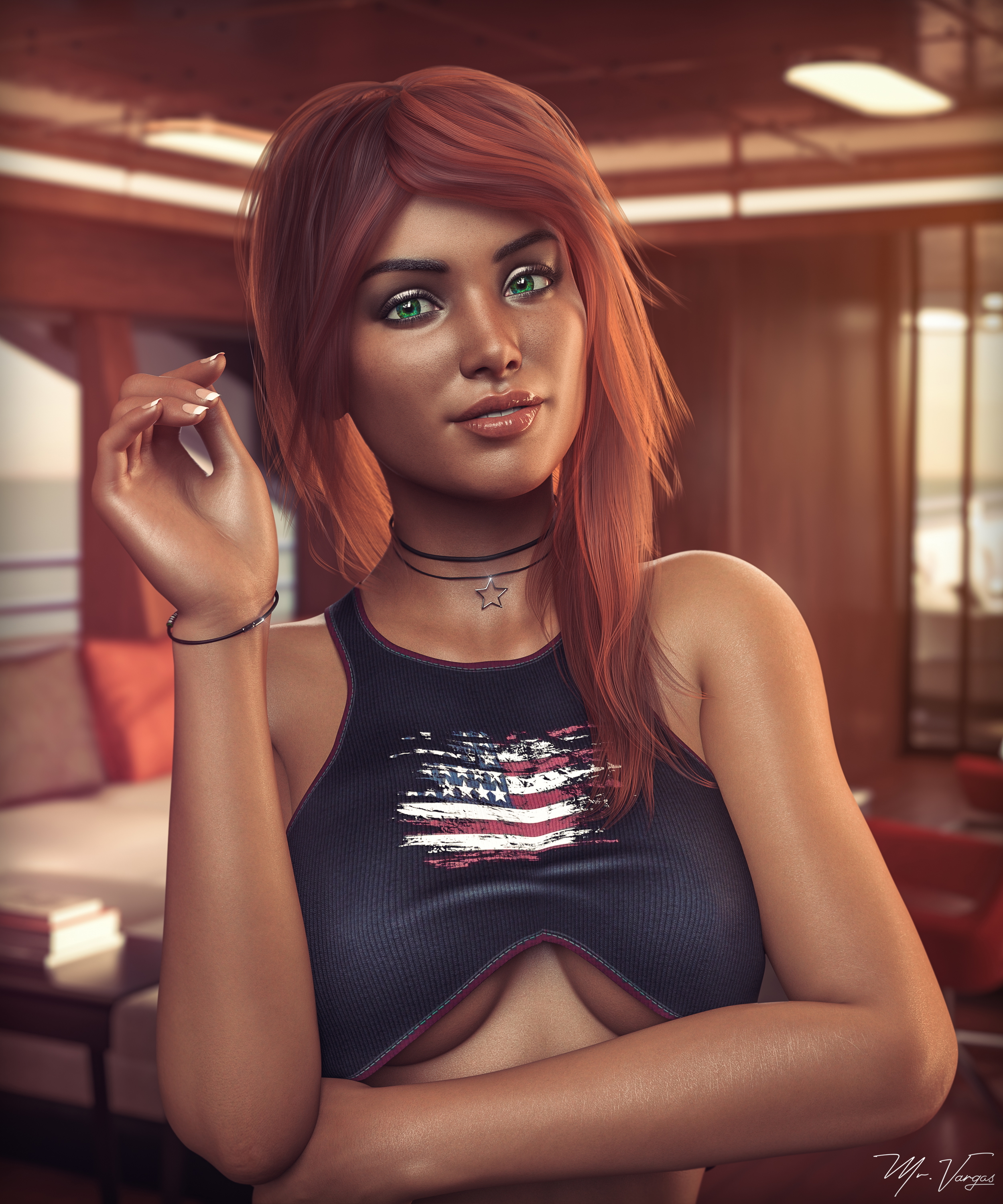 VN Fanart-2  3dnsfw Adult Games Fanart Original Character Small Tits Big Tits Milf Petite Big Ass Bikini Party Dress Nude 24