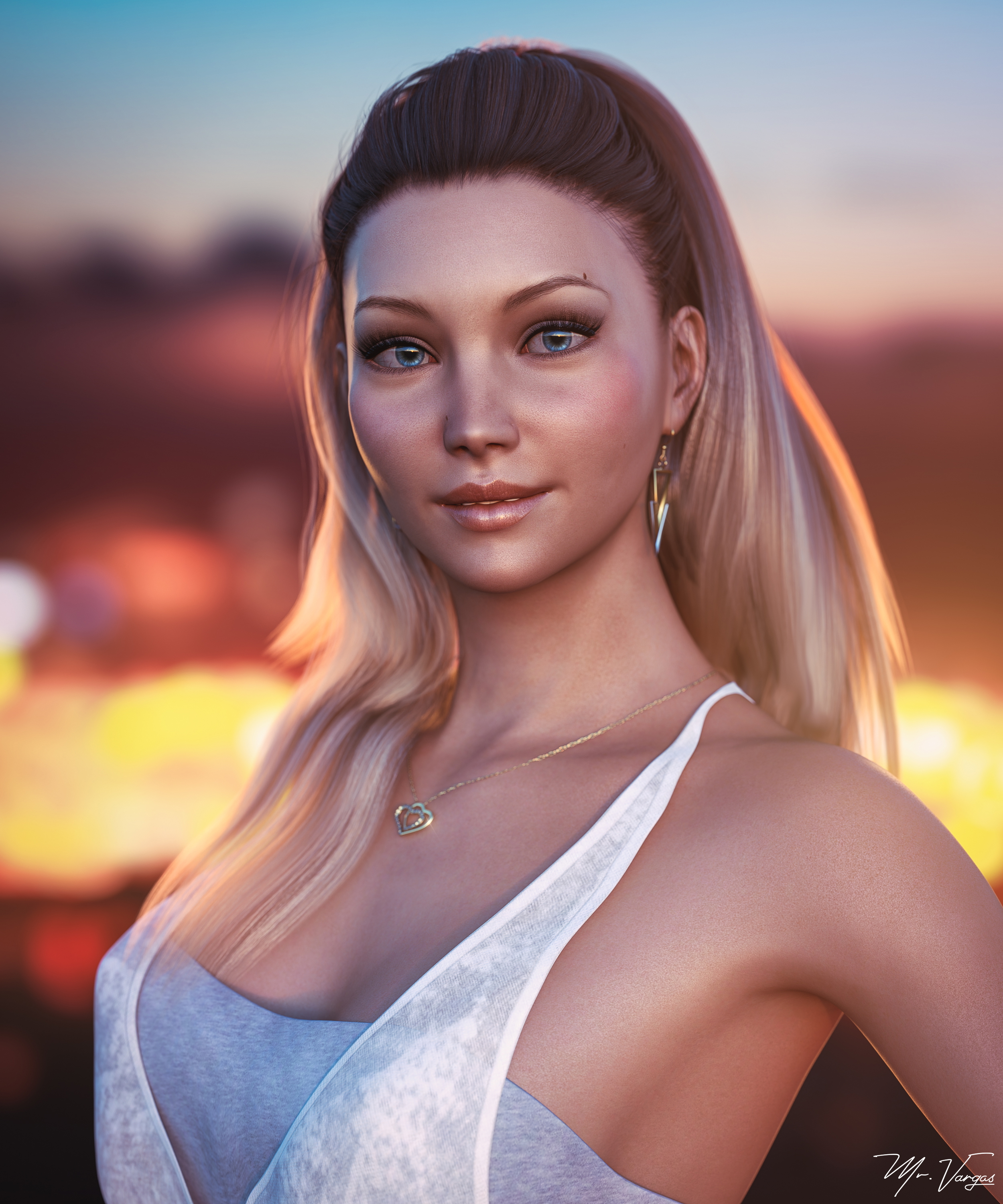 VN Fanart-2  3dnsfw Adult Games Fanart Original Character Small Tits Big Tits Milf Petite Big Ass Bikini Party Dress Nude 45