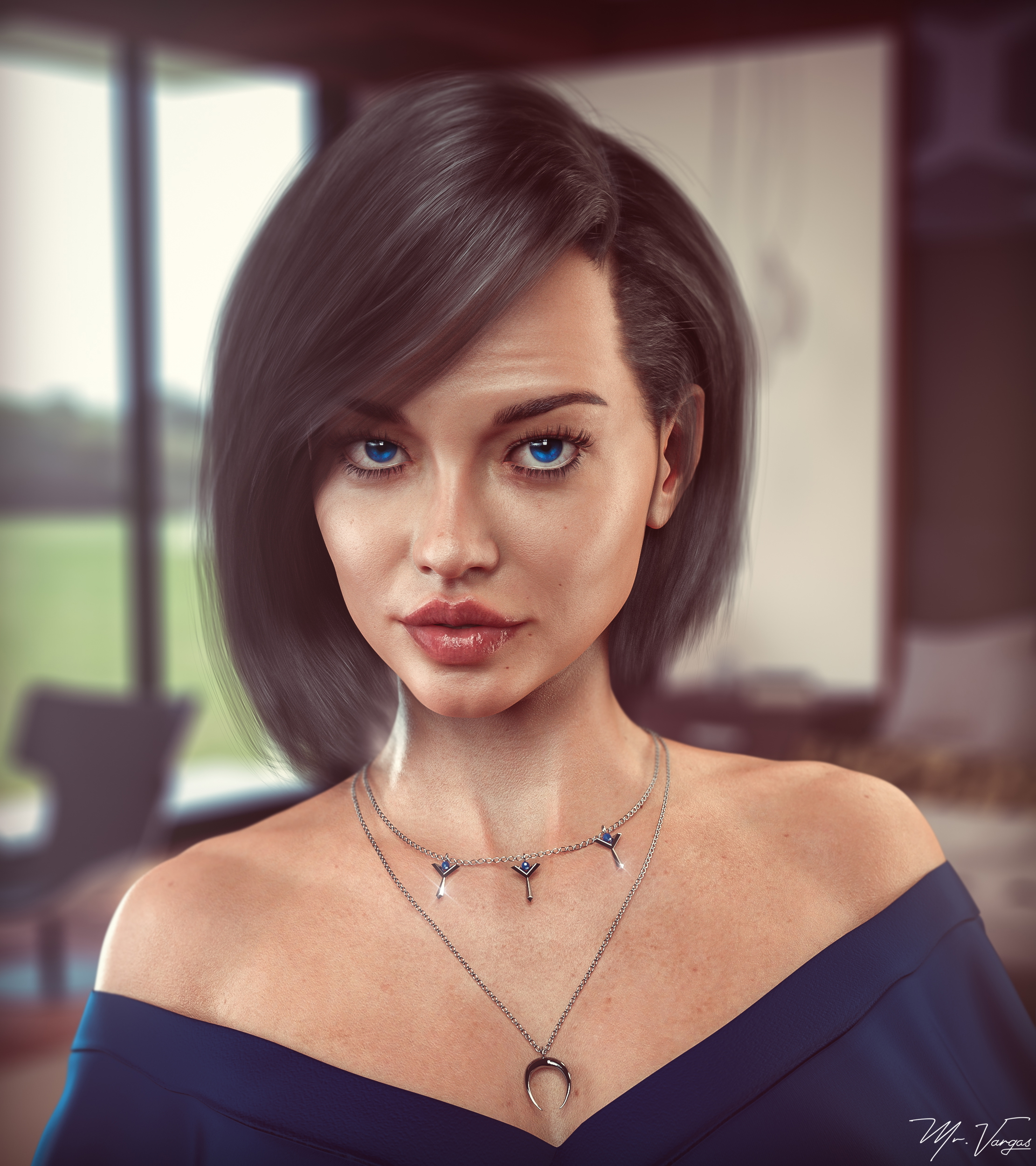 VN Fanart-3  3dnsfw Adult Games Fanart Original Character Small Tits Big Tits Milf Petite Big Ass Lesbian Bikini Party Dress Nude Cum Covered 28