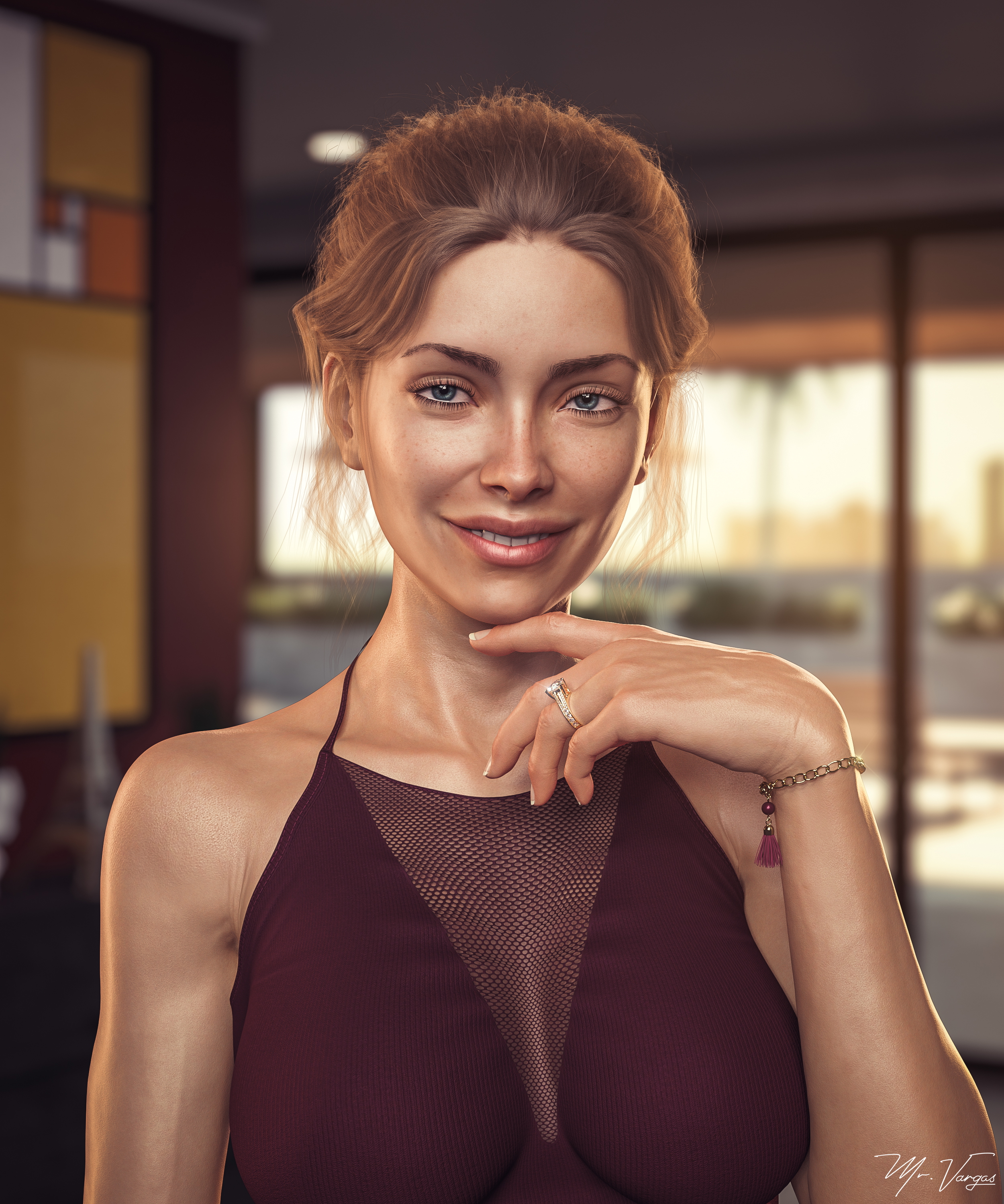 VN Fanart-3  3dnsfw Adult Games Fanart Original Character Small Tits Big Tits Milf Petite Big Ass Lesbian Bikini Party Dress Nude Cum Covered 37